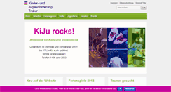 Desktop Screenshot of kiju-trebur.de